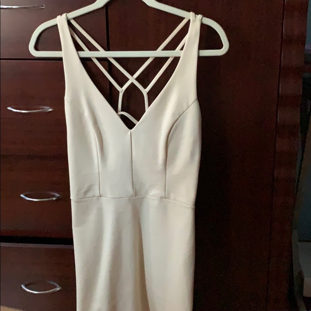 Cream color dress